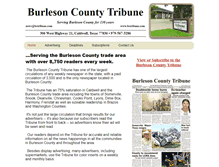 Tablet Screenshot of bctribune.com